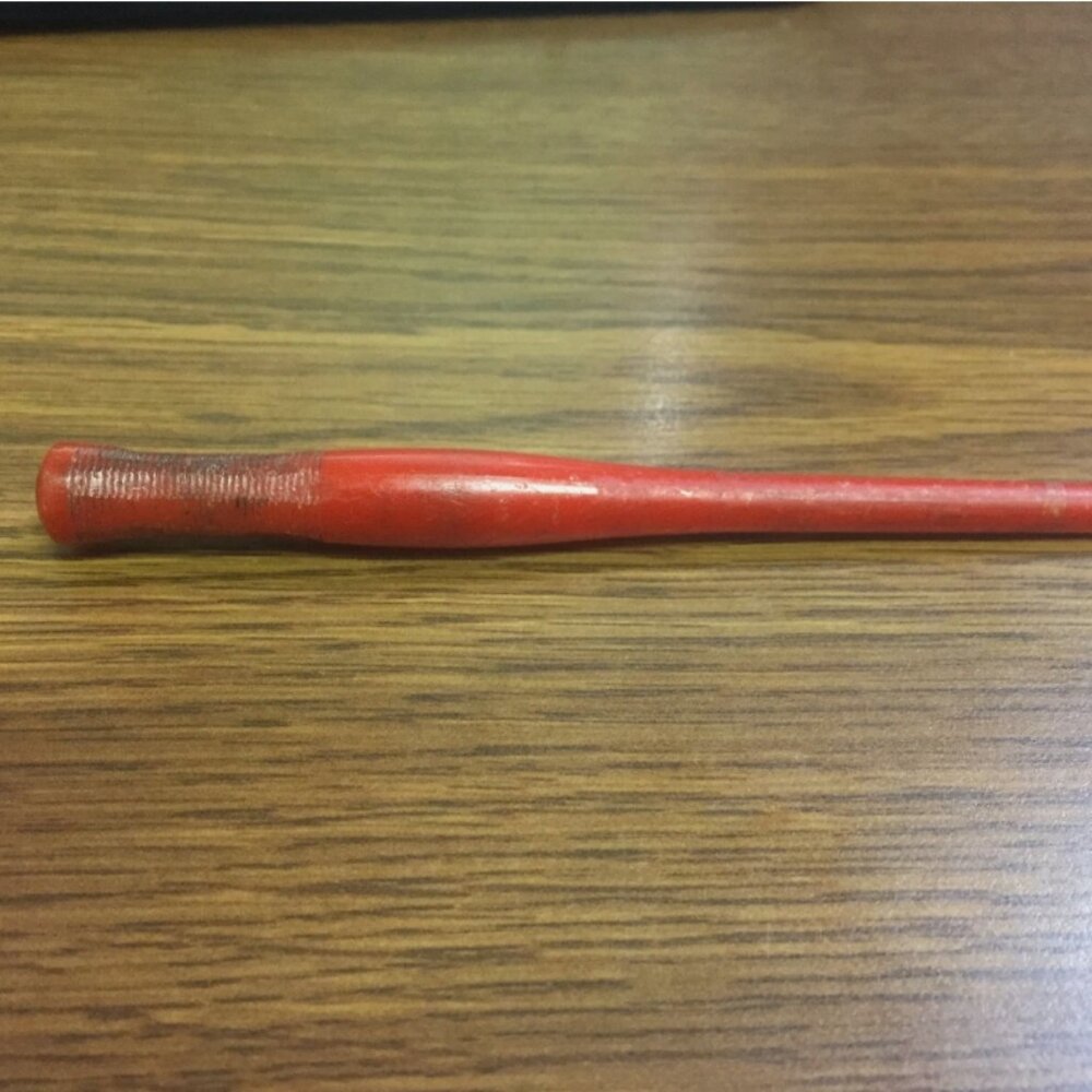 Vintage Red Plastic Nib Holder Fountain Pen Dip Style (missing nib holder)
